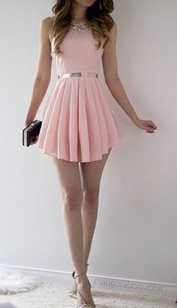 vestido-rosa-palo-corto-21_11 Ροζ κοντό φόρεμα